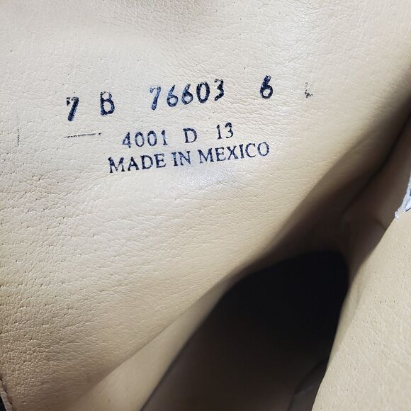 Frye 'Veronica' Back Zip Moto Boot Brown Women's Size 7B Leather Distressed GUC - Picture 13 of 16